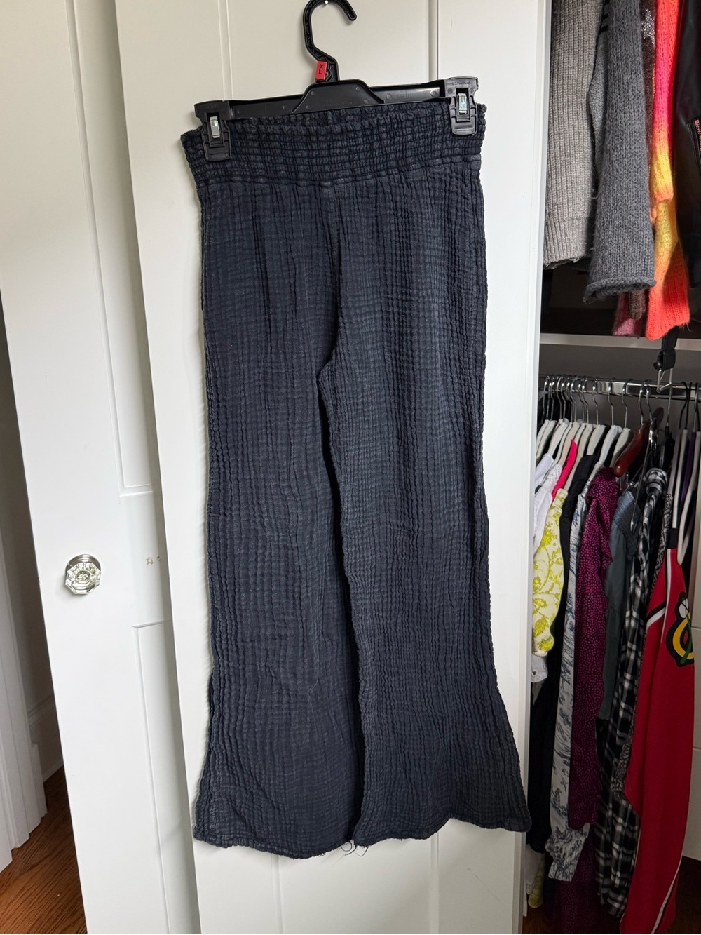 Michael Stars Medina Cropped Gauze Pant